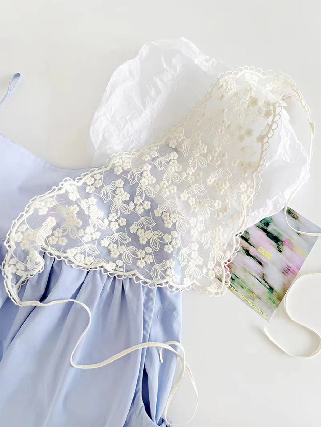1 Pcs 1950s Retro Lace Scarf Triangle Neck Scarf Embroidered Lace Wrap Hair Wrap,Floral Crochet Hair Bandanas for Women Girls