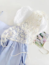 1 Pcs 1950s Retro Lace Scarf Triangle Neck Scarf Embroidered Lace Wrap Hair Wrap,Floral Crochet Hair Bandanas for Women Girls