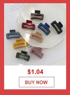 Retro S Shape Ponytail Twist Hair Clips New Fashion Multi-colour Twisted Hollow Out Shark Clips Headdress Hair Accessories Gift