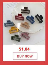 Retro S Shape Ponytail Twist Hair Clips New Fashion Multi-colour Twisted Hollow Out Shark Clips Headdress Hair Accessories Gift