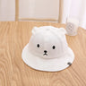 Cute Bear Baby Bucket Hat Spring Summer Outdoor Sun Hats for Boy Girl Cartoon Bear Ears Baby Hat Panama Cap Baseball Caps