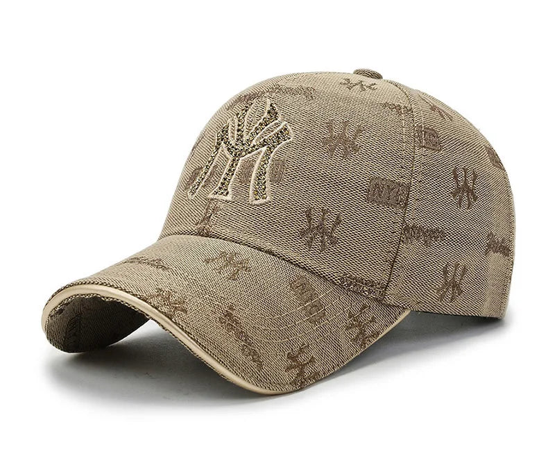 Spring And Autumn New Men's And Women's Baseball Caps Korean Fashion Embroidery Letter Caps Outdoor Leisure Travel Sun Hats