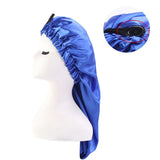 Unisex Elastic Bonnet Long Hair Sock Dreadlock Braids Cap Sleep Hats Head Wrap Turban Night Cap Hair Care Nightcap for Women Men
