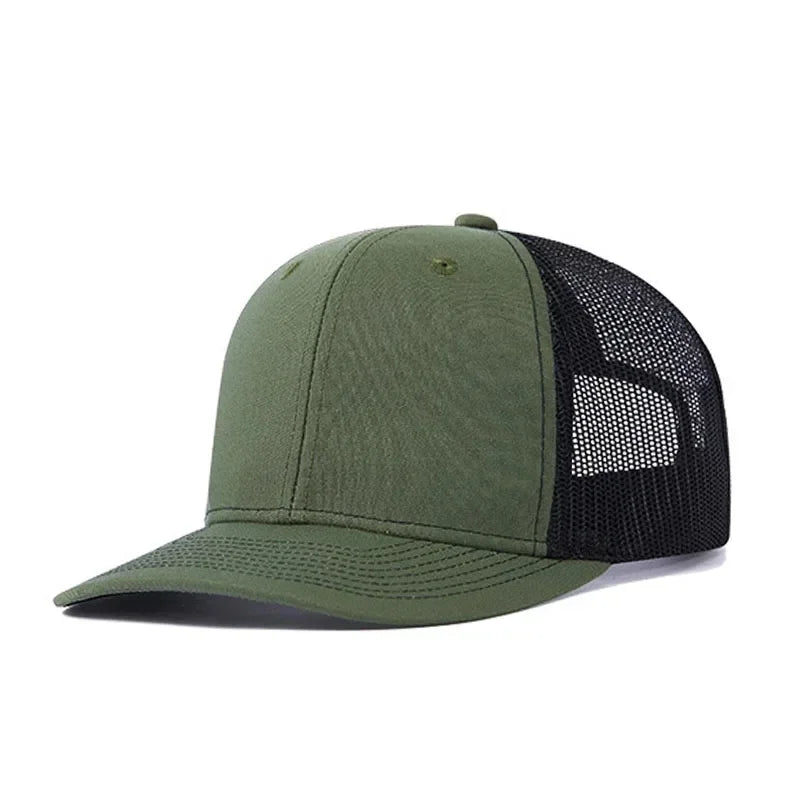 Hot Sale Unisex Baseball Cap for Men Women Slight Curved Brim Style Trucker Hat Casual Outdoor Breathable Cap Gorras Hombre