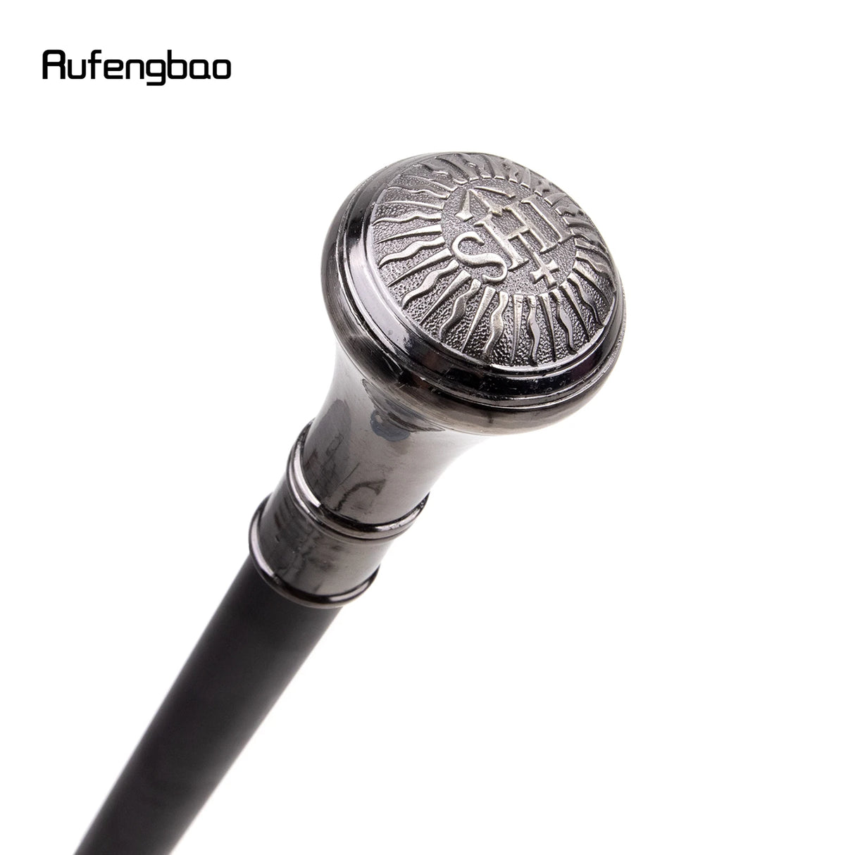 Freemasonry Freemasons SHI Totem Relief Walking Stick with Hidden Plate Self Defense Fashion Cane Plate Cosplay Crosier 93cm