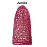 Fashion Women Crochet Hair Snood With Elastic Edge Long Hair Net Mesh Sleeping Nightcap Turban Headwear Hair Net