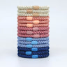 Hair Ties for Girls Women,  15 Pcs Elastics Hair Bands Ponytail Holders for Thick Hair, No Damage No Crease Hair Elastics