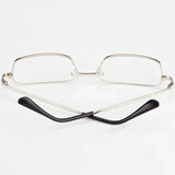 Real Glass Lens Reading Glasses Men Women Square Full Frame Presbyopic Glasses Anti-Scratch Diopter Eyewear +1.0 1.5 2.0 To+4.0