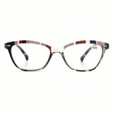 Blue Light Blocking Glasses Lady Computers Flat Lenses Eyeglass reading fatigue relieving reading glasses for wome