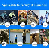 New Cycling Gloves Anti Slip and Shock-absorbing Outdoor Sports Gloves Summer Sun Protection Elastic Fingerless Gloves