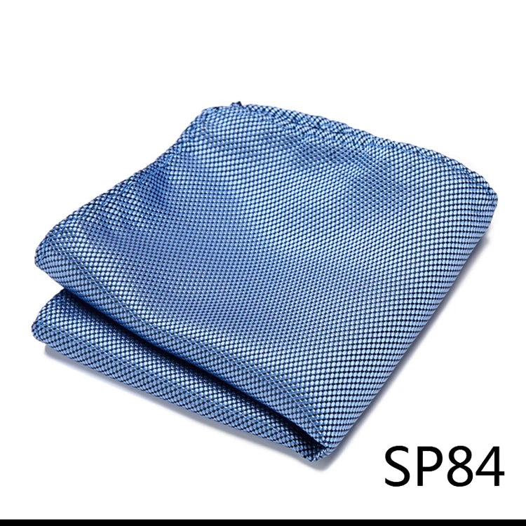 Pocket Square Handkerchief Nice Handmade Woven 100% Silk Hanky Pocket Square Printed  hombre Pink Office Clothing accessories