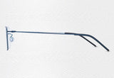 Pure Titanium Glasses Frame Men Women Eyewear Frames Eyeglassess Square Business Classic Design Screwless Denmark Brand