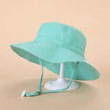 Newborn Baby Hats Boys Girls Panama Summer Kids Sun Hat Infant Beach Fisherman Bucket Hat Children Breathable Outdoor Hats