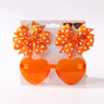 3Pcs/set Cute Solid Kids Dot Hairpin Colorful Heart Sun Glasses Set Girls Boutique Bowknot Hair Clips Children Hair Accessories