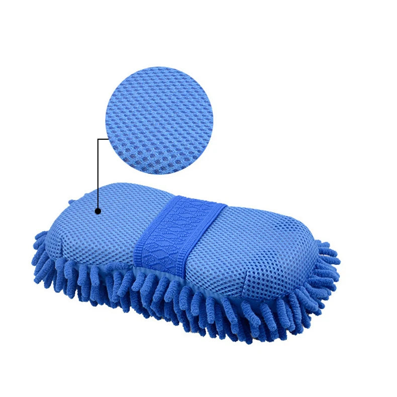 Car Wash Microfiber Car Washer Sponge Cleaning Car Care Detailing Brushes Washing Towel Auto Gloves Styling Accessories Gadget