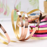 10Meter/Rolls 5mm Balloon Ribbon Party Birthday Wedding Accessorie Laser Balloon Chain Satin Ribbons Crafts DIY Party Decoration