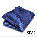 Pocket Square Handkerchief Nice Handmade Woven 100% Silk Hanky Pocket Square Printed  hombre Pink Office Clothing accessories