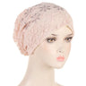Women Men Sleeping Hat Baggy Beanie Satin Lined Night Unisex Sleep Cap Hair Care Bonnet Hair Loss Nightcap Pullover Hat Headwear