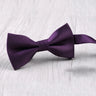 RBOCOTT Solid Bow Ties for Men Plain Party Wedding Bowtie Candy Color Bowknot Red Green Black Blue Bow TieWholesale Accessory