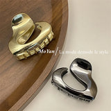 Fashion Geometric Metal Hair Claw Clips for Women Vintage Hair Clamps Crab Headband Hairpin Girls Hair Accessories Headwear