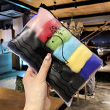 12pcs/set Candy Towel Elastics Hair Ties Thick Hair Headband Knit Scrunchies Hair Rope Sport Hair Accessories for Women