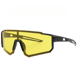 New Style Wrap-around Fashion Sports Glasses For Men And Women,Mirrored,Reflective Lenses,Outdoor Activities Like Cycling,Skiing