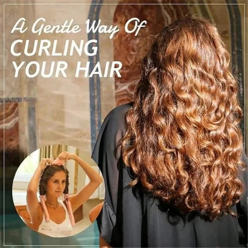Heatless Curling Rod Headband Night Cap No Heat Hair Curler Hair Rollers Soft Curlers Lazy Curls Sleeping Bonnet Styling Tools