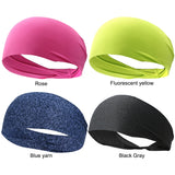 Sports Headbands Quick Dry Running Fitness Sweatband Men Woman Gym Yoga Sweat Hair Bands Yoga Elastic Hairbands Stretch Unisex