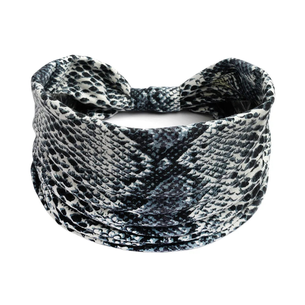 Bohemian Wide Cotton Stretch Headbands Women Headwrap Turban Headwear Bandage Hairbands Bandana Wide Headbands Hair Accessories