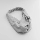 Clearance Fresh Colorful Turban Headbands Women Spring Summer Chiffon Headband Head Wrap Wide Lattice Hairband Hair Accessories