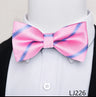 Fashion Brand Brand Silk Bow Tie Dark Blue Man Dot Wedding Accessories lover's day Fit Formal Party