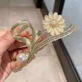 New Sweet Flower Durian Hair Claw Clip Ponytail Grab Hair Clips Shark Clip Woman Hairpins For Girl Hair Accessories Headdress