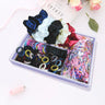 2155Pcs Girls Colorful Hair Bands Set Nylon Elastic Rubber Band Satin Scrunchies Children Ponytail Holder Kids Hair Accessories