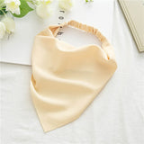 Headbands Cute Women Elastic Hair Accessories Bandana Turban Headwrap Triangle Hair Scarf