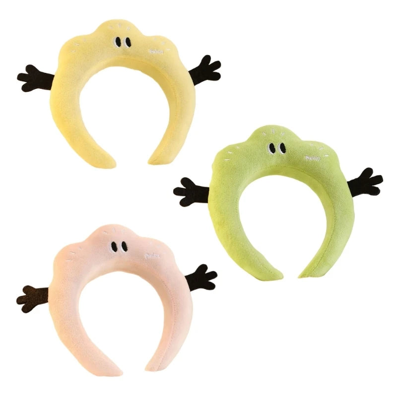 Cartoon Funny Headband for Girls Soft Fabric Adjustable Size Headpieces Party Headwear for Parties and Cosplay
