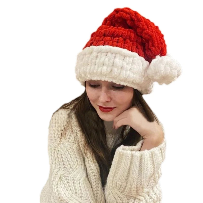 Winter Cartoon Knitting Hat Cute Animal Ear Cosplay Hat Outdoor Sport Hat Woolen Caps Windproof Headwear Balaclava Photo Props