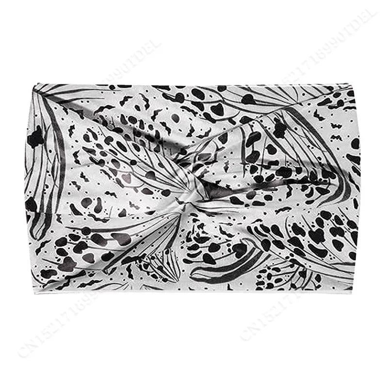 Twisted Wide Headbands for Women Extra Large Turban Workout Headband Fashion Yoga Hair Bands Boho Twisted Thick Hair Accessories