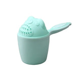 Baby Shower Toddle Shampoo Cup Cute Cartoon Baby Bath Spoons with Protect Kid Eyes Child Washing Hair Cup Kids Bathing Tool