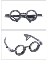 Pure Titanium Trial Frame Optometry Frame Multi Pupil Adjustable Lens Leg Eye Distance Measurement 3 Lenses By Dhoptical