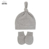 Newborn Baby Hat with Gloves Autumn Winter Warm Cotton Kids Beanies Stuff Children Accessories Infant Nightcap 0-6 Months Babies