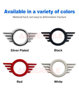 1 piece Metal for Mini Cooper One S F55 F56 F57 F60 R55 R56 R57 Countryman Car Door Lock Pin Wing Emblem Badge Decal