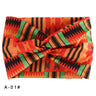 Printed Wide Elastic Headband Pilates Yoga  Running Cycling Hairband Turban Makeup Hair Hoop Makeup Headwrap for Women Girl