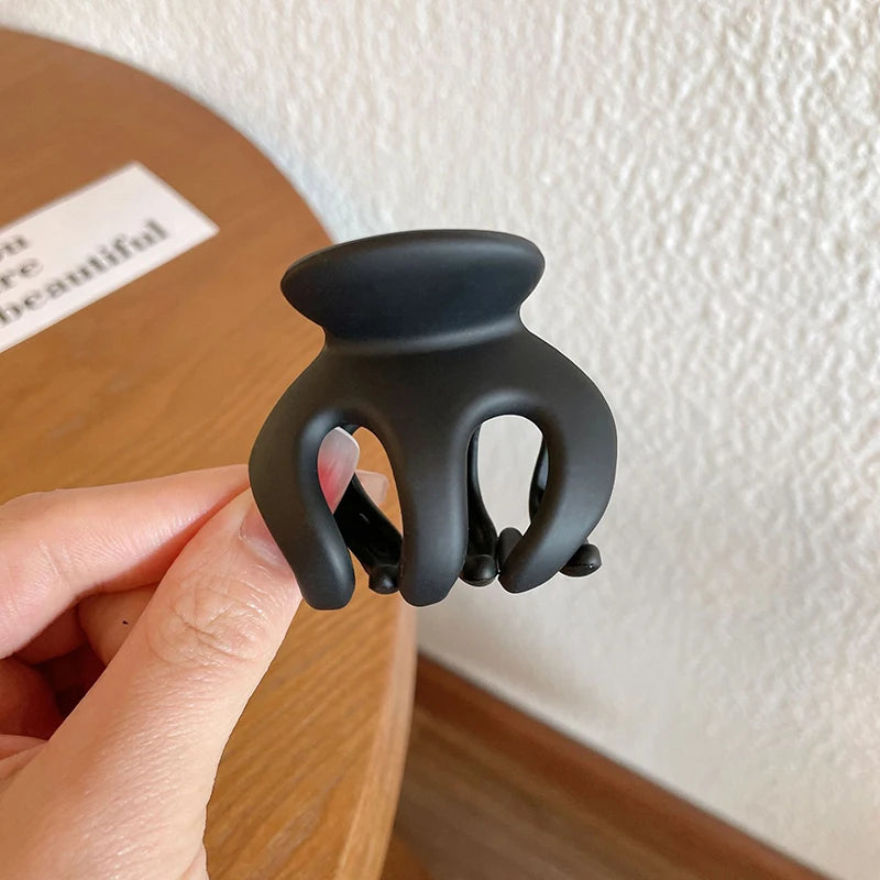 61pcs Cute Set Hair Clip Headdress Plush Hair Ring Hairhoop Girls Ponytail Rubber Band Shark Clip Geometry Hair Claw Hair