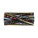 Fashion Bohemian Hair Bands Print Women Girls Headbands Vintage Cross Turban Bandage Bandanas HairBands Hair Accessories