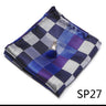 High Grade 2023 New Style Hot sale Silk Handkerchief Black Suit Accessories Solid Men Abraham Lincoln's birthday Pocket Square