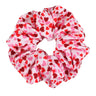 Valentines Hair Ties Heart Hair Scrunchies Elastics Hair Band Ponytail Hair Ropes for Women Girl Valentines Day Hair Accessories