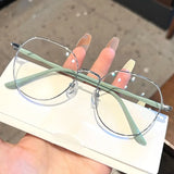 Blue Ray Blocking Anti-Blue Light Glasses Ultralight Metal Computer Goggles Eye Protection Optical Spectacle Eyeglass Office