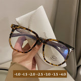 Luxury Blue Light Blocking Reading Glasses Women Men Wooden Legs Presbyopia Eyeglasses HD Lens Farsighted Eyewear with Diopter