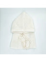 Winter Balaclava Hat for Men&Women Knitted Hooded Cap Outdoor Windproof Drawstring Hat One-Piece Neck Beanie Capofficial website