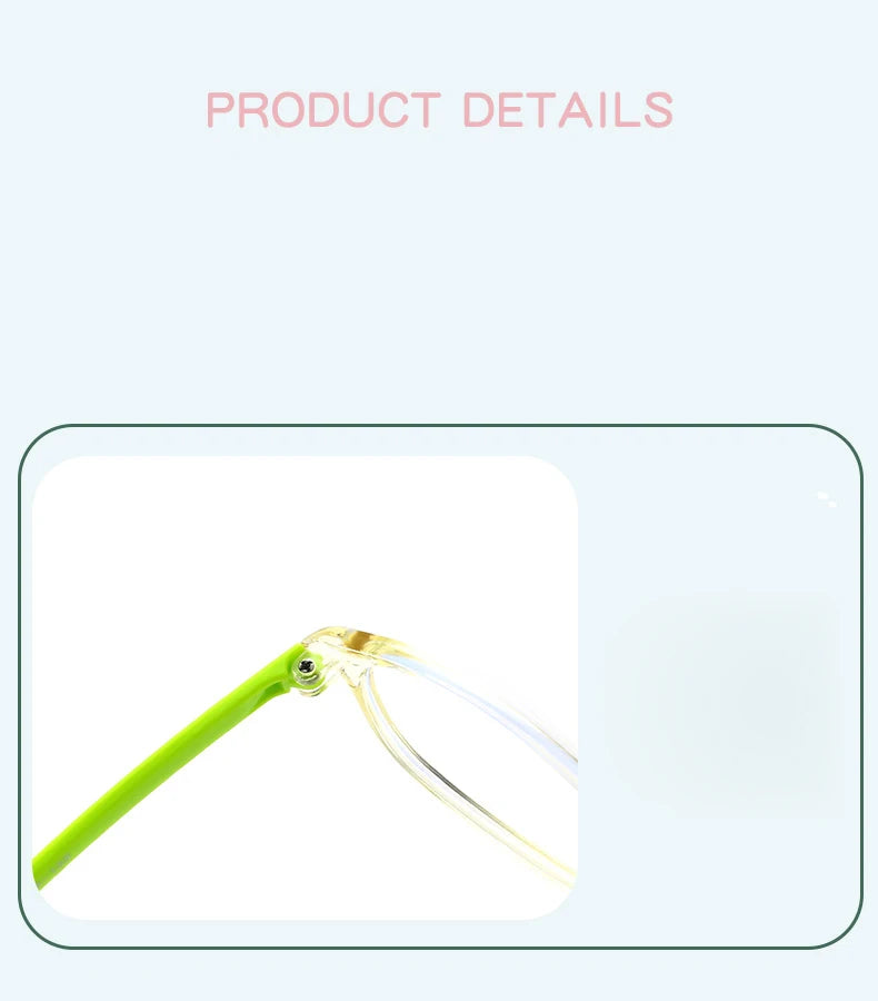 Blue Light Blocking Glasses for Kids Computer Glasses Silicone Frame Clear Lens Girl Boy Video Gaming Children Safety Eyewear